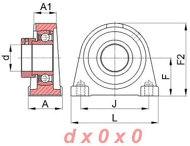 Zespół z oprawą żeliwną ESPAE.206 SNR Nowość
